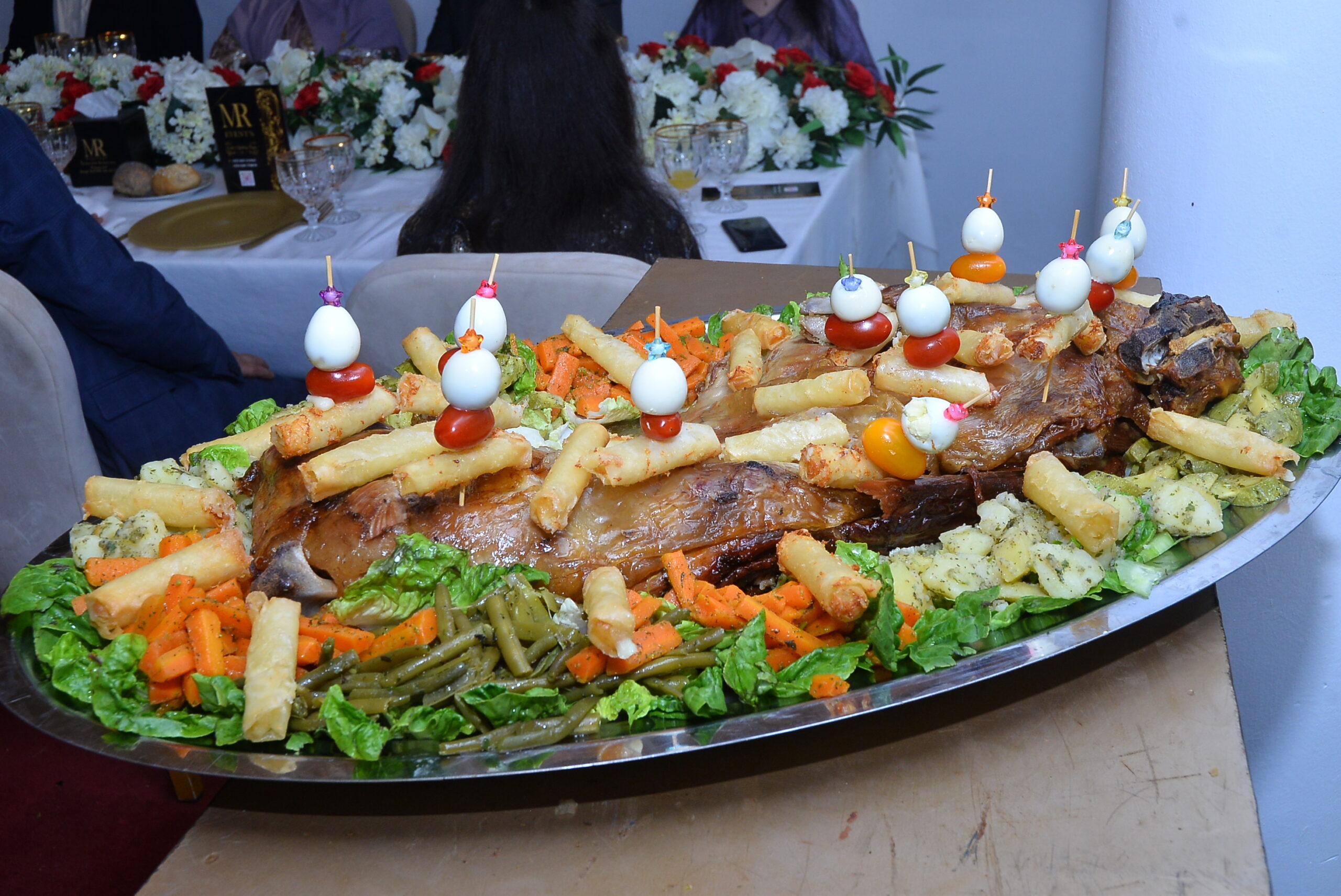 Demi Méchoui avec Légumes