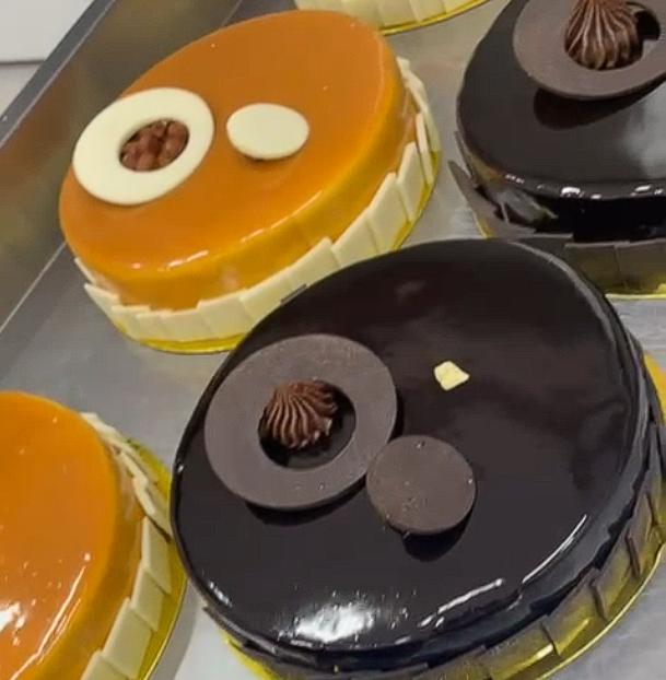 Tarte Chocolat et Tarte Caramel